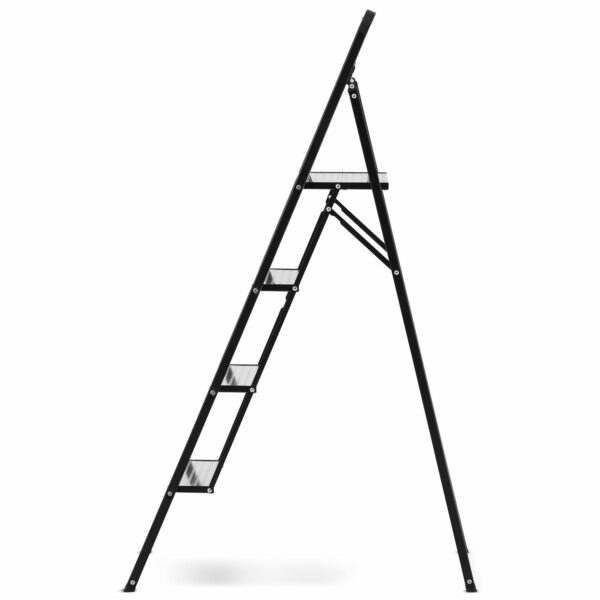 Sklopive ljestve s držačem, 4 stepenice | HIGHER - Image 8