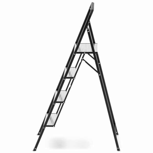Sklopive ljestve s držačem, 4 stepenice | HIGHER - Image 9