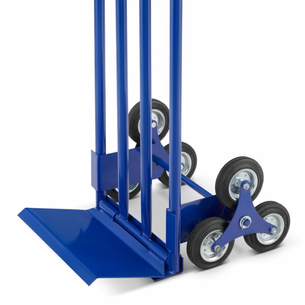 Transportna kolica, stepenice, 200 kg, plava | HIGHER - Image 10