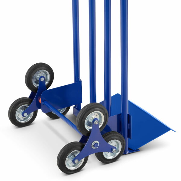 Transportna kolica, stepenice, 200 kg, plava | HIGHER - Image 11
