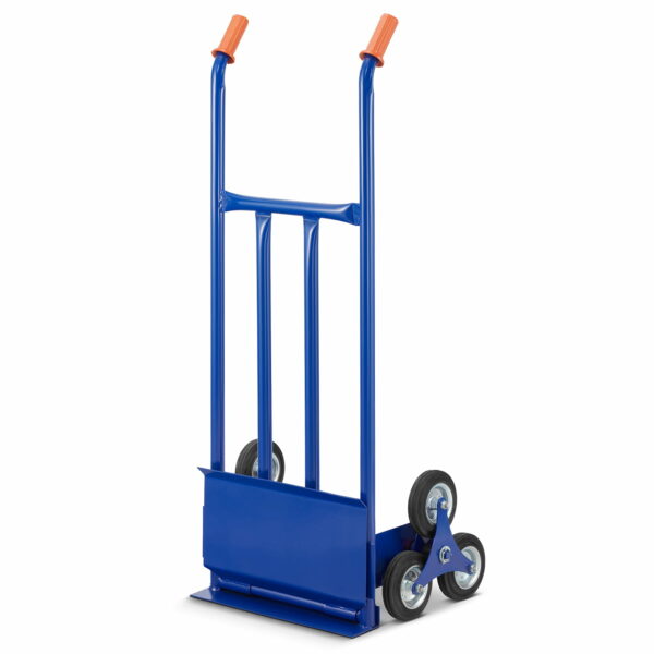 Transportna kolica, stepenice, 200 kg, plava | HIGHER - Image 3