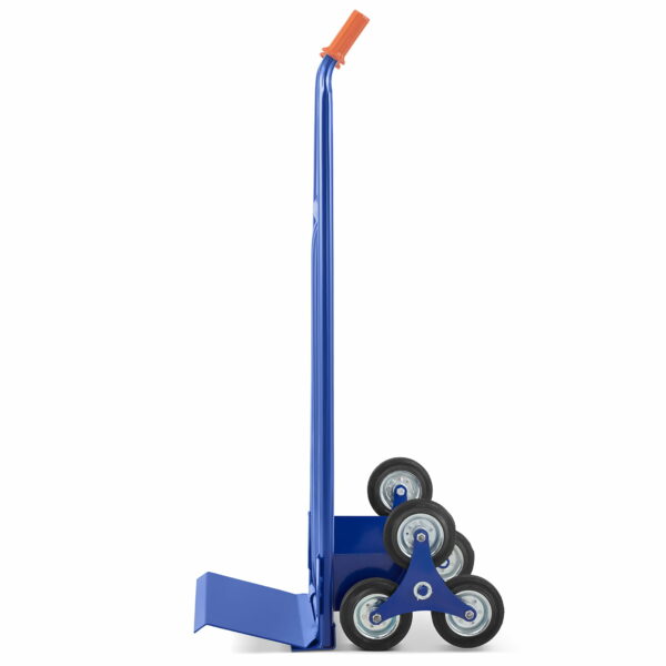 Transportna kolica, stepenice, 200 kg, plava | HIGHER - Image 7