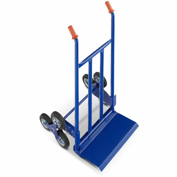 Transportna kolica, stepenice, 200 kg, plava | HIGHER - Image 9