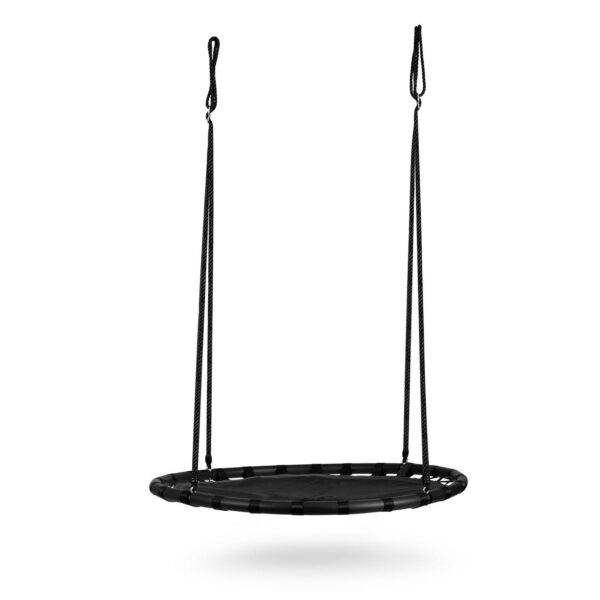 Vrtna ljuljačka rodino gnijezdo, 110 cm, crna | Neo-Sport - Image 4
