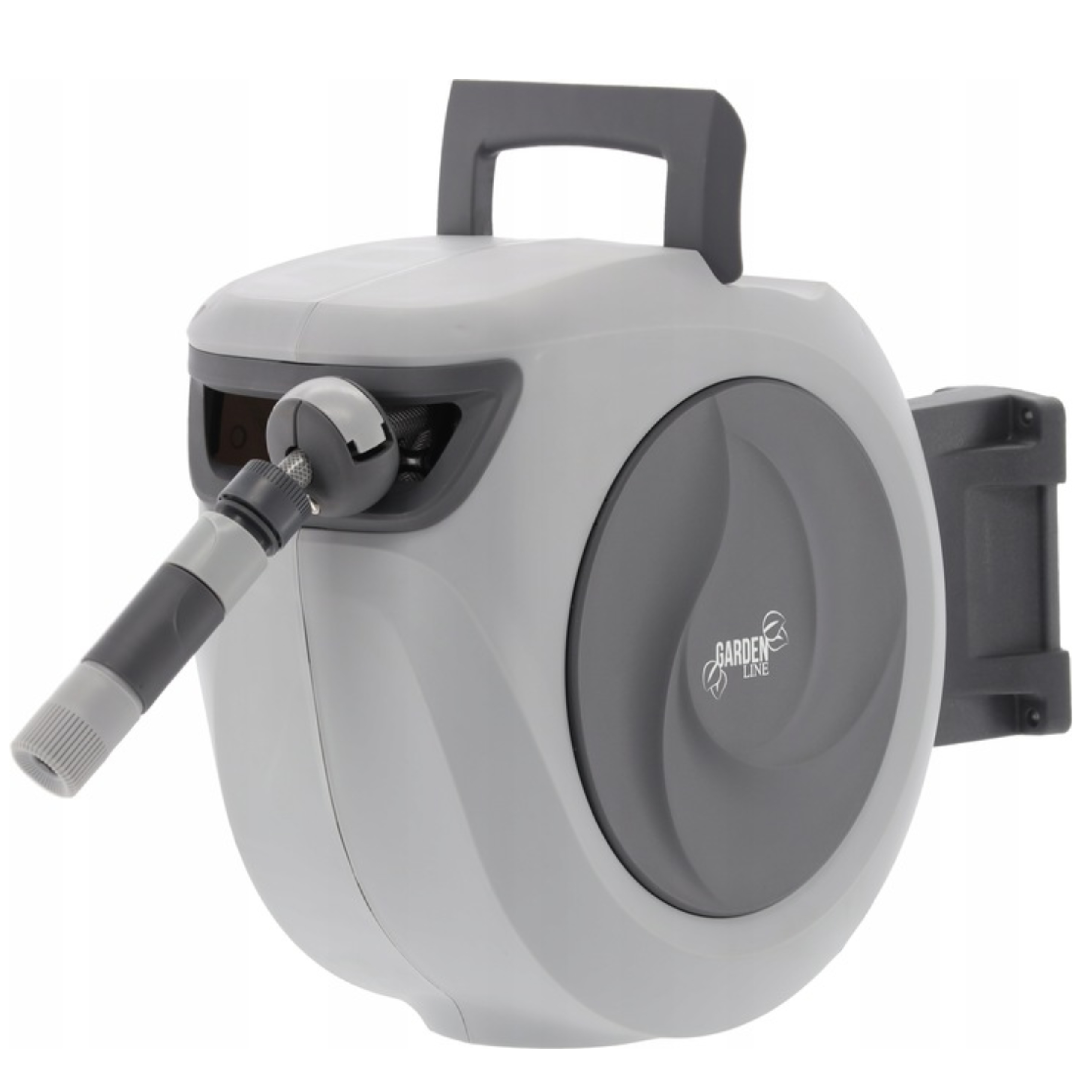 Automatski kolut za crijevo, 30 m, sivi | Garden Line - Image 2