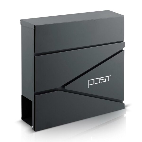 Poštanski sandučić HM-862, 37x37x10,5cm, antracit | Humberg - Image 4