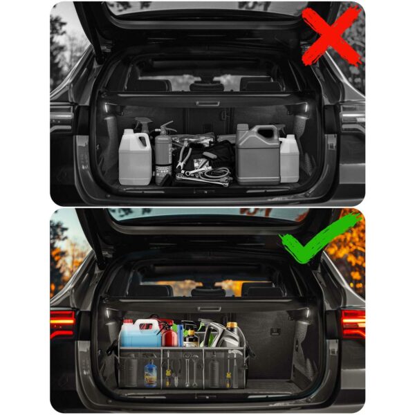 Organizator za auto HM-991, crni | Humberg - Image 12
