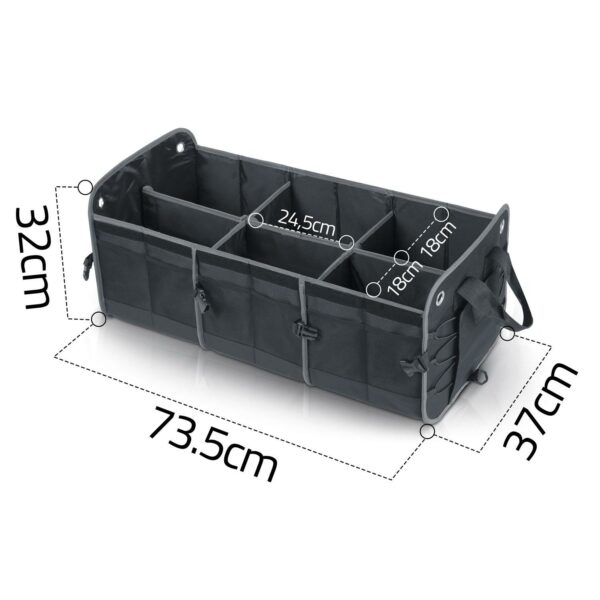 Organizator za auto HM-991, crni | Humberg - Image 2
