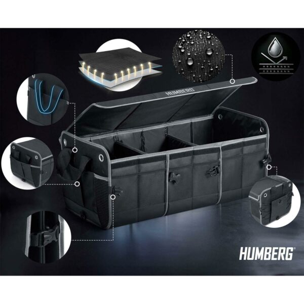 Organizator za auto HM-991, crni | Humberg - Image 8