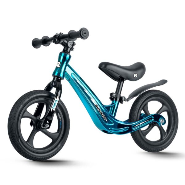Dječji bicikl za ravnotežu FUNNU, tirkizna | Ricokids - Image 4