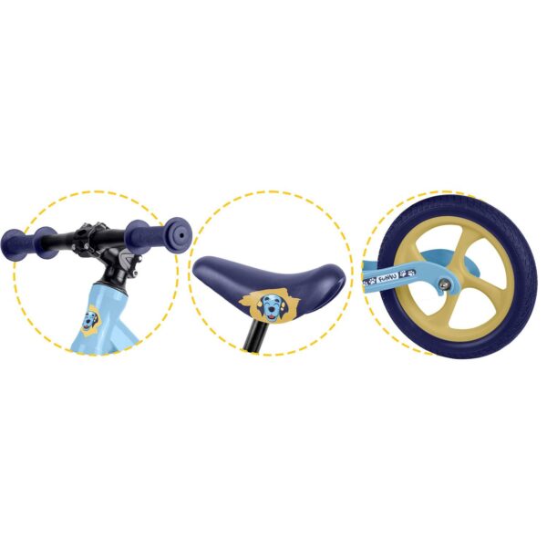 Dječji balansni bicikl FUNNU, plavi | Ricokids - Image 6