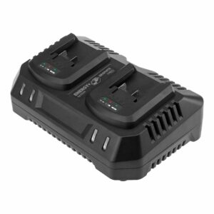 Dvostruki punjač baterija Energy+, 21V | GRAPHITE