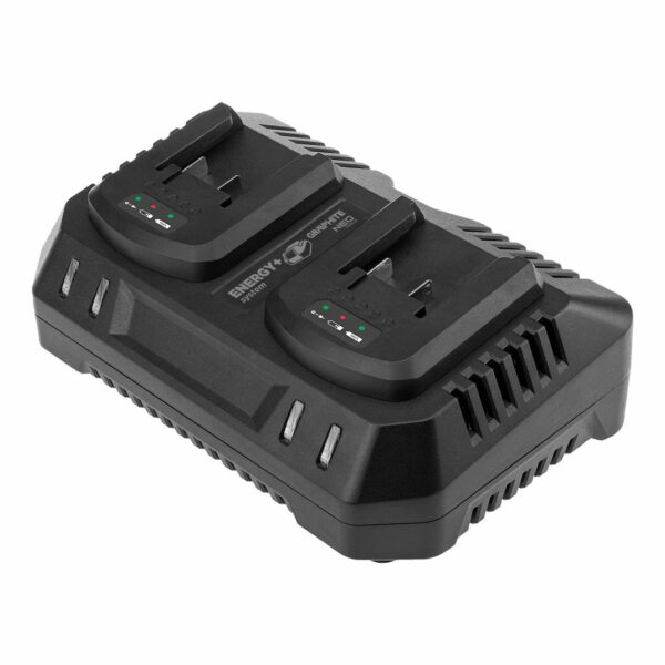Dvostruki punjač baterija Energy+, 21V | GRAPHITE