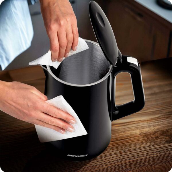 Instant kuhalo za vodu BD-71, 1,7 l, crno-srebrno | Berdsen - Image 11