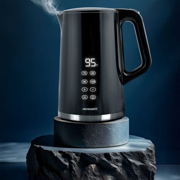Instant kuhalo za vodu BD-71, 1,7 l, crno-srebrno | Berdsen - Image 12