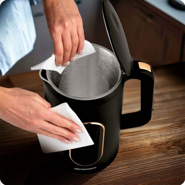 Instant kuhalo za vodu BD-712, 1,7 l, crno-zlatno | Berdsen - Image 10