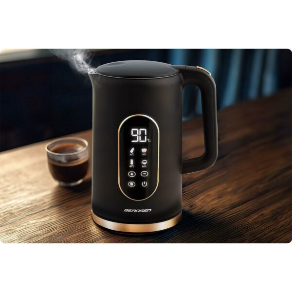Instant kuhalo za vodu BD-712, 1,7 l, crno-zlatno | Berdsen - Image 13