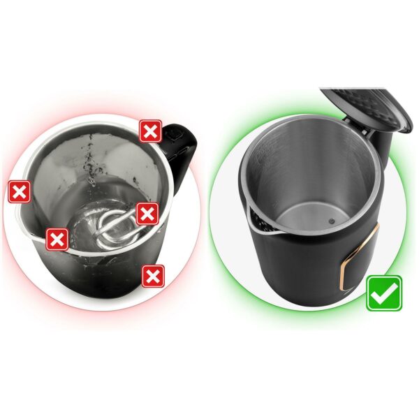 Instant kuhalo za vodu BD-712, 1,7 l, crno-zlatno | Berdsen - Image 3
