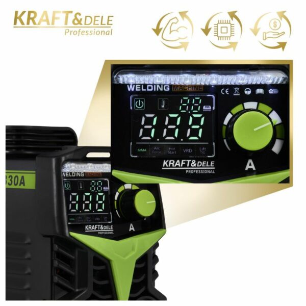 Inverterski aparat za zavarivanje MMA TIG LIFT VRD, 330A | KD1784 - Image 23