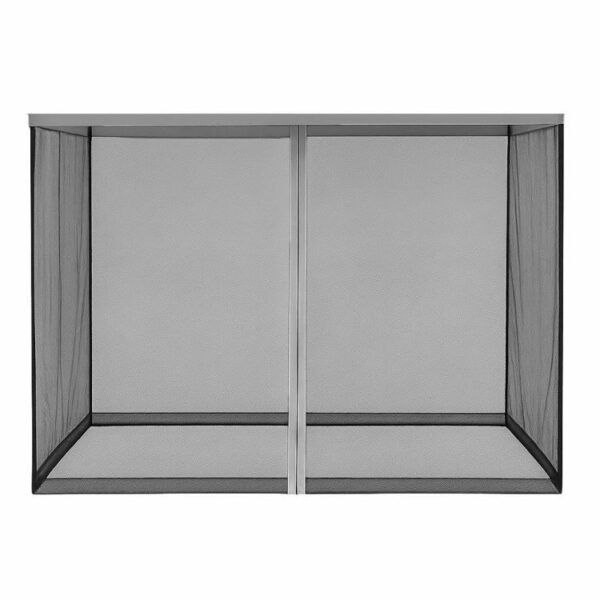Mreža protiv komaraca za sjenicu, 3x3m, siva | MultiGarden - Image 3