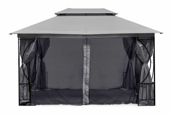 Mreža protiv komaraca za sjenicu, 3x4m, siva | MultiGarden - Image 5