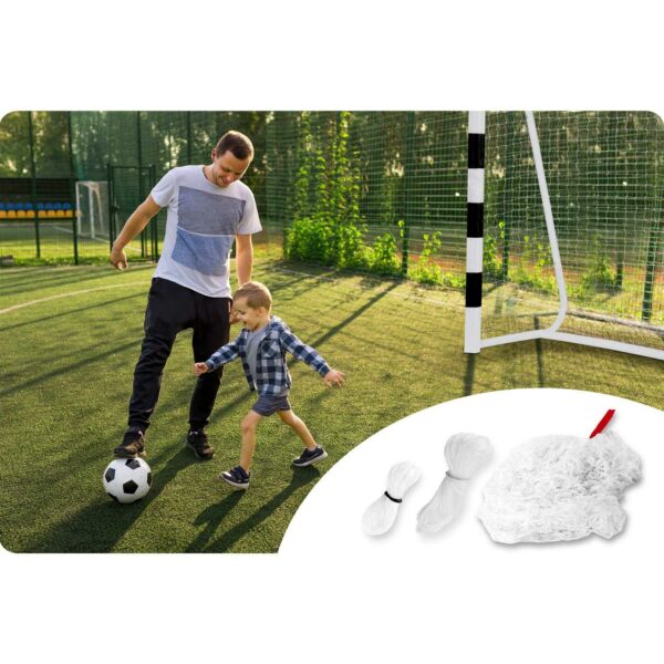 Mreža za nogometni gol, 180x120x60cm | Neo-Sport - Image 4