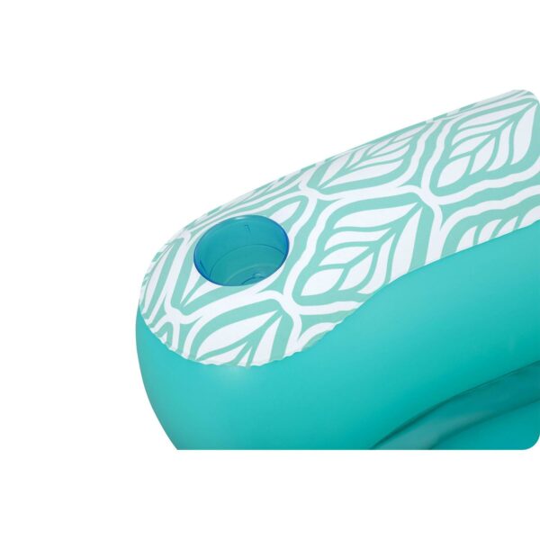 Napuhavajuća stolica Comfort Plush Pro, tirkizna | Bestway - Image 6