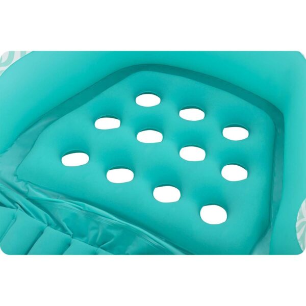 Napuhavajuća stolica Comfort Plush Pro, tirkizna | Bestway - Image 7
