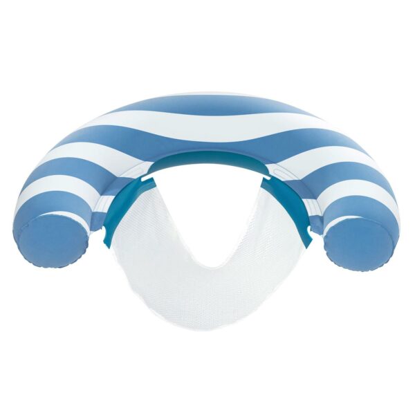 Napuhavajuća stolica Comfort Plush, bijelo-plava | Bestway - Image 3