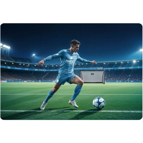Nogometni gol NS-497, 300x200x90cm, crni | Neo-Sport - Image 7
