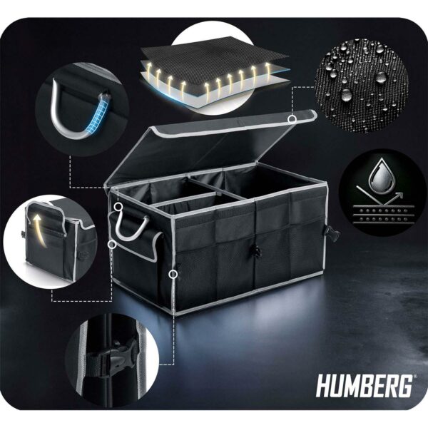 Organizator za auto HM-990, crni | Humberg - Image 9