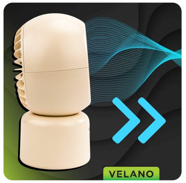 Stolni ventilator, bež | Velano - Image 11