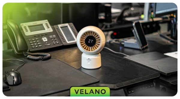 Stolni ventilator, bež | Velano - Image 16