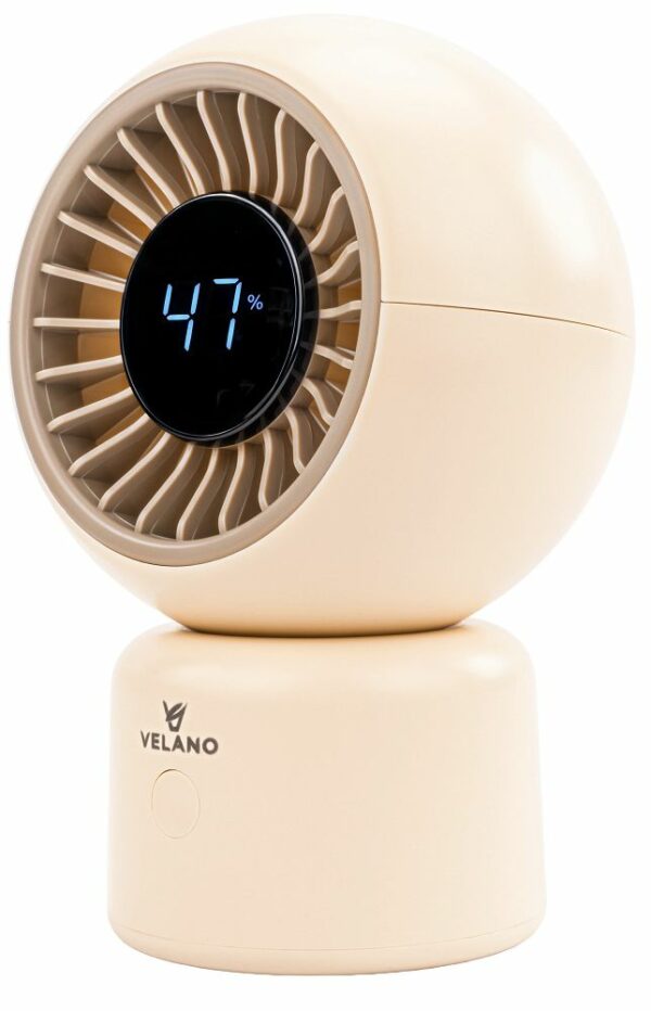 Stolni ventilator, bež | Velano - Image 2