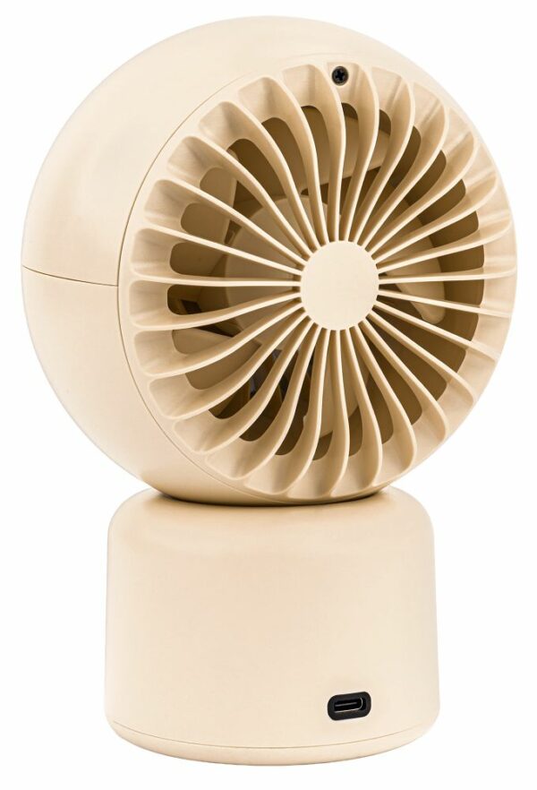 Stolni ventilator, bež | Velano - Image 3