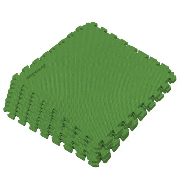 Pjenasta podloga ispod bazena, 8 kom, zelena | 50x50 cm - Image 3