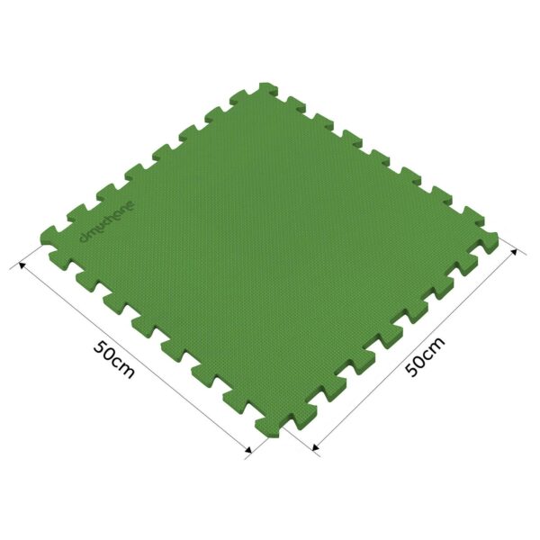 Pjenasta podloga ispod bazena, 8 kom, zelena | 50x50 cm - Image 5