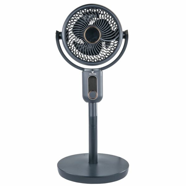 Podni ventilator, 50 W, crni | Velano - Image 6