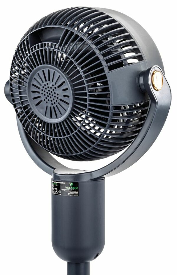Podni ventilator, 50 W, crni | Velano - Image 7