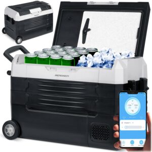 Prijenosni kompresorski hladnjak Icemax, 40L, crni | Berdsen