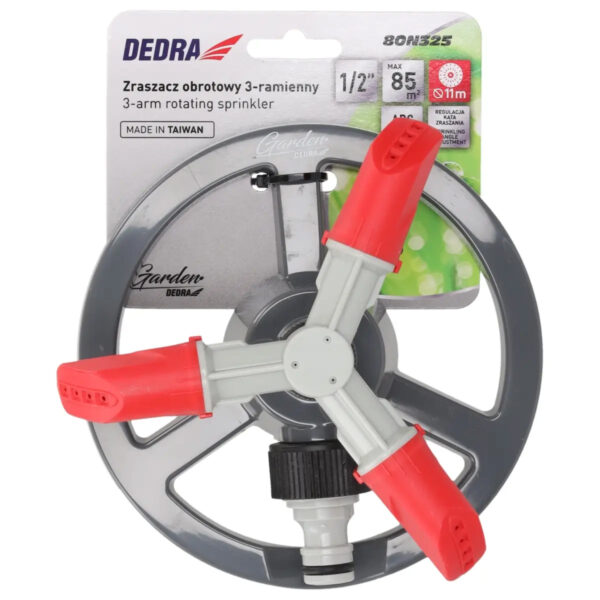 Rotacijski raspršivač na postolju, 3-kraka | DEDRA - Image 3