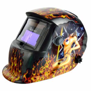 Samozatamnjujuća maska ​​za zavarivanje PROFI FLAME | GEKO