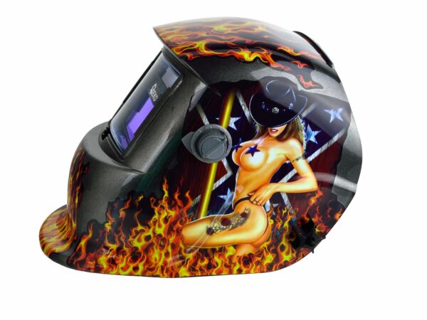 Samozatamnjujuća maska ​​za zavarivanje PROFI FLAME | GEKO - Image 2