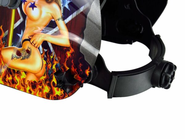 Samozatamnjujuća maska ​​za zavarivanje PROFI FLAME | GEKO - Image 5
