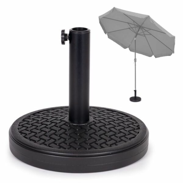 Staljak za suncobran, 12 kg, crni | MultiGarden