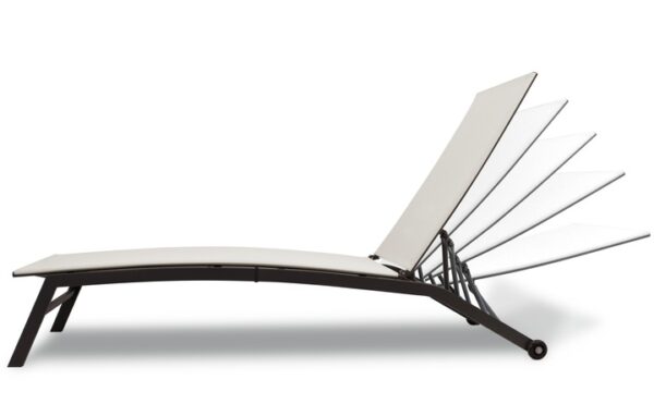 Vrtna ležaljka, 195x63x90cm, bež | Garden Line - Image 2