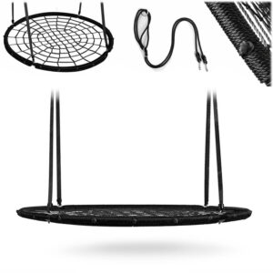 Vrtna ljuljačka NS-104, 120 cm, crna Neo-Sport