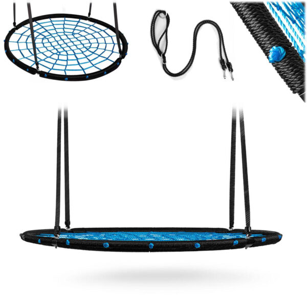 Vrtna ljuljačka NS-104, 120 cm, crno-plava Neo-Sport