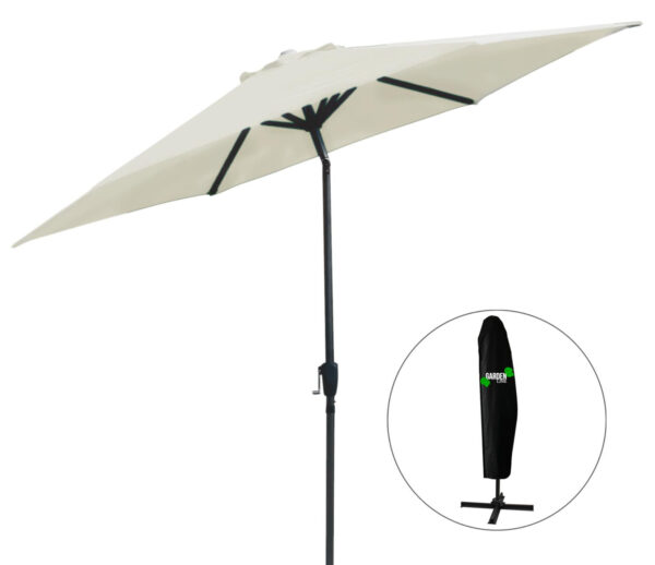 Vrtni suncobran, 3m, bež | Garden Line - Image 2