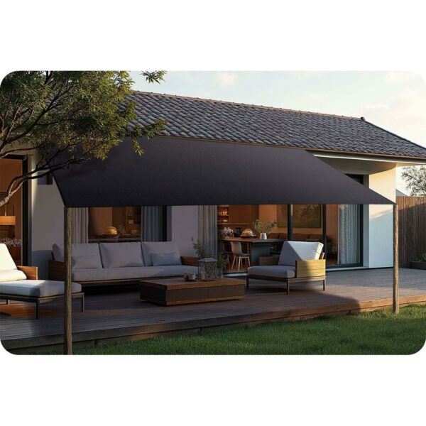 Zasjenjivač PL-885, 3x4m, siv | Plonos - Image 10